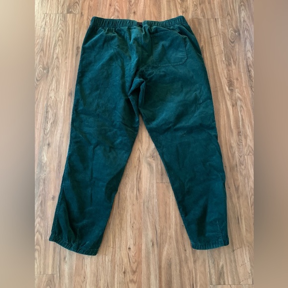 The North Face Buckle Belted Corduroy Pants Green XXL - Picture 2 of 7